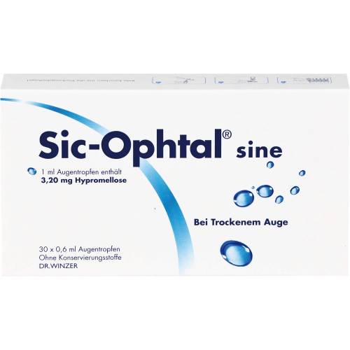 Sic Ophtal sine Augentr. Augentropfen 18 ml