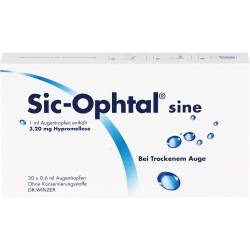 Sic Ophtal sine Augentr. Augentropfen 18 ml