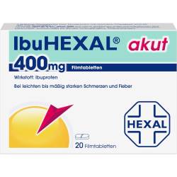 Ibuhexal akut 400 Filmtabletten 20 St