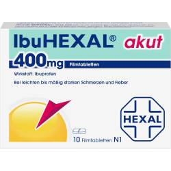 Ibuhexal akut 400 Filmtabletten 10 St