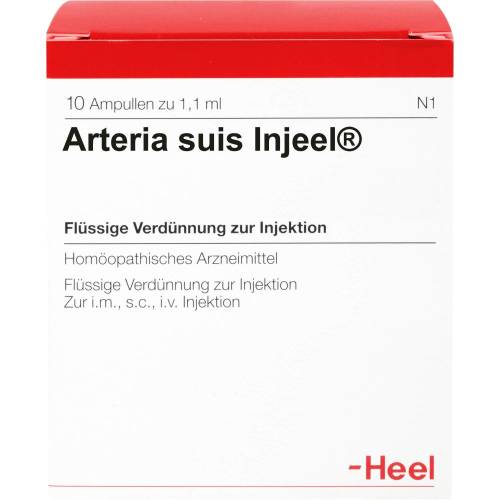 Arteria Suis Injeel Ampullen 10 St