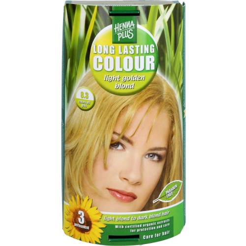 Hennaplus Long Lasting light golden blond 8,3 100 ml