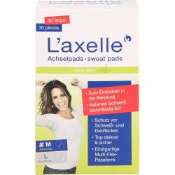 Laxelle Achselpads mit Aloe Vera Gr.M 30 St