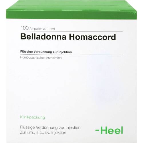 Belladonna Homaccord Ampullen 100 St