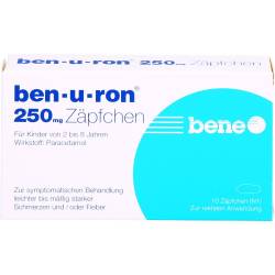 Ben-U-Ron 250 mg Suppositorien 10 St