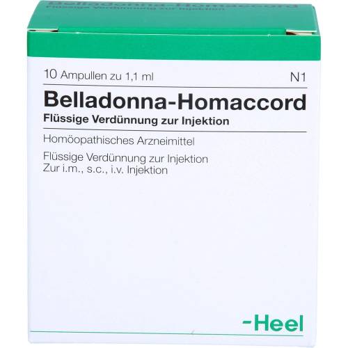 Belladonna Homaccord Ampullen 10 St