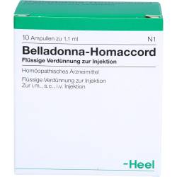 Belladonna Homaccord Ampullen 10 St