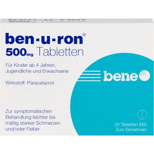 Ben-U-Ron 500 mg Tabletten 20 St