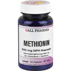 Methionin 500 mg Gph Kapseln 60 St