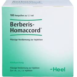 Berberis Homaccord Ampullen 100 St