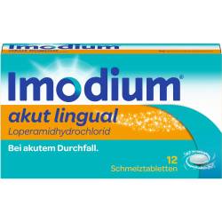 Imodium akut lingual Schmelztabletten 12 St