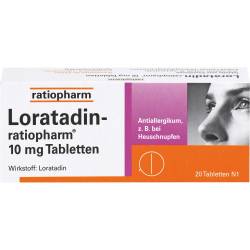 Loratadin-ratiopharm 10 mg Tabletten 20 St