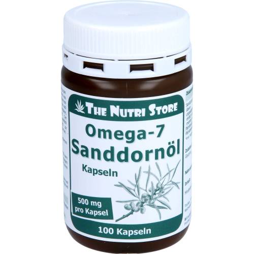 Omega 7 Sanddornöl 500 mg Bio Kapseln 100 St