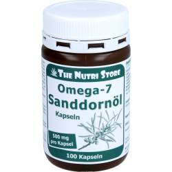 Omega 7 Sanddornöl 500 mg Bio Kapseln 100 St