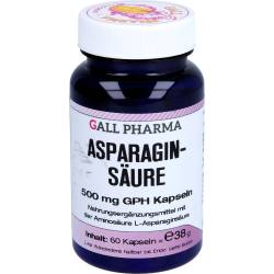 Asparaginsäure 500 mg Gph Kapseln 60 St