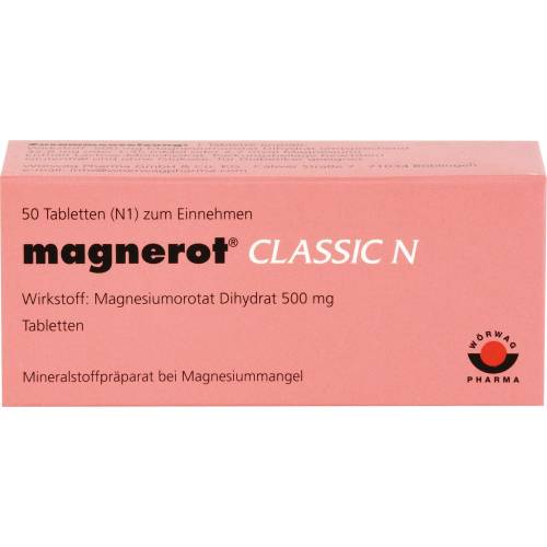 Magnerot Classic N Tabletten 50 St