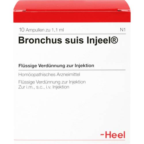 Bronchus suis Injeel Ampullen 10 St