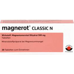 Magnerot Classic N Tabletten 20 St