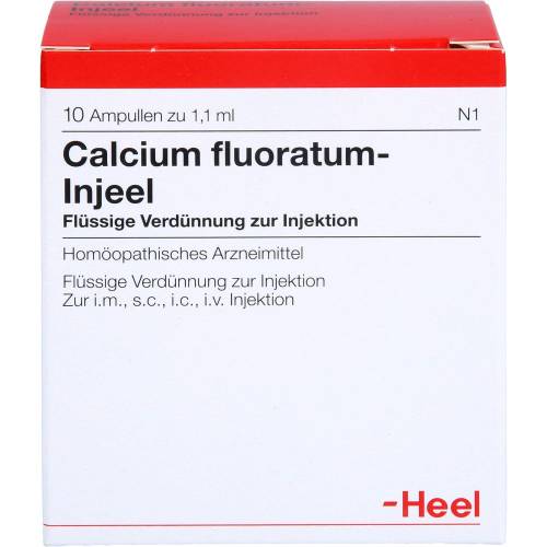 Calcium Fluoratum Injeel Ampullen 10 St