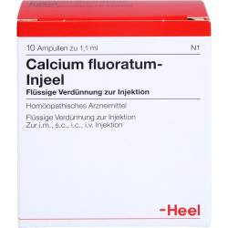 Calcium Fluoratum Injeel Ampullen 10 St