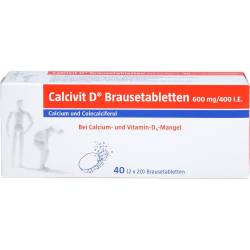 Calcivit D Brausetabletten 40 St