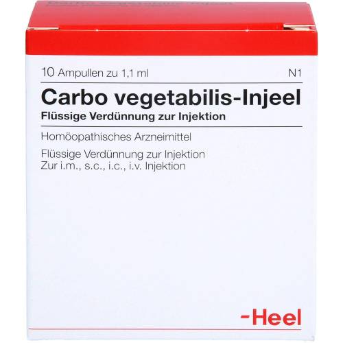 Carbo Vegetabilis Injeel Ampullen 10 St