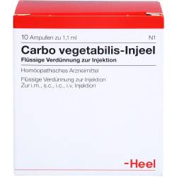 Carbo Vegetabilis Injeel Ampullen 10 St