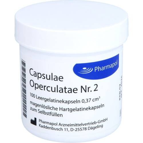 Capsulae Operculatae Kapseln Nr.2 0,37 100 St
