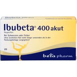 Ibubeta 400 akut Filmtabletten 20 St