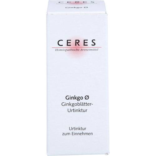 Ceres Ginkgo Urtinktur 20 ml