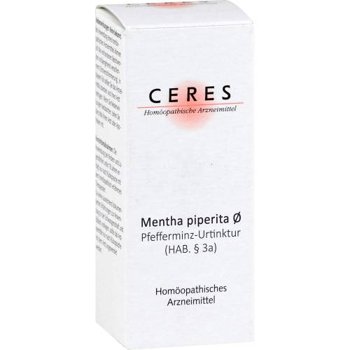 Ceres Mentha piperita Urtinktur 20 ml
