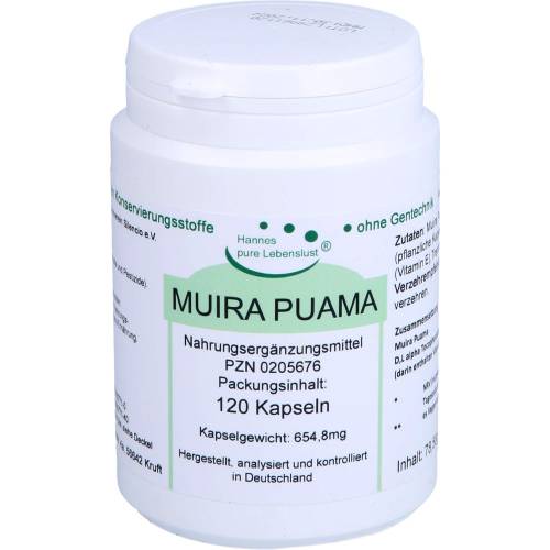 Muira Puama 500 Vegi Kapseln 120 St