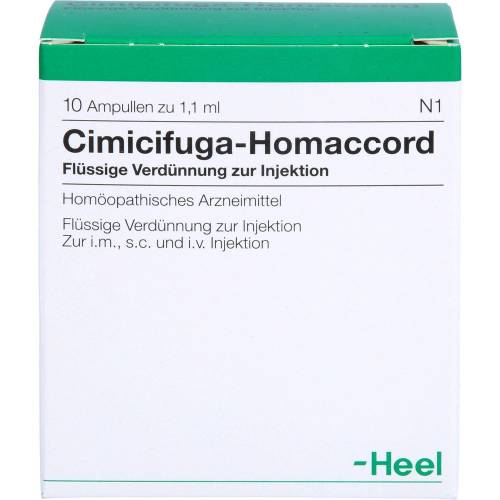 Cimicifuga Homaccord Ampullen 10 St