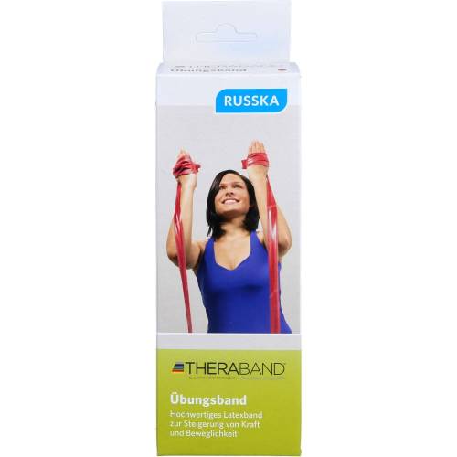 Thera-Band Travel 2,5 m mittel stark rot 1 St