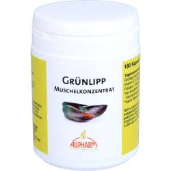 Grünlippmuschel Konzentrat Kapseln 180 St