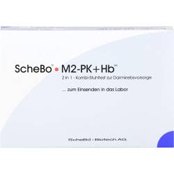 Schebo M2-Pk+Hb 2in1 Kombi-Darmkrebsvorsorge Test 1 P