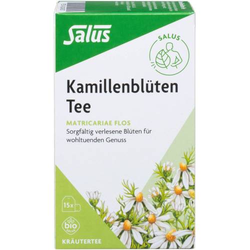 Kamillenblüten Tee Bio Matricariae flos Salus Fbtl 15 St