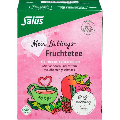 Mein Lieblings-Früchte-Tee Bio Salus Filterbeutel 40 St