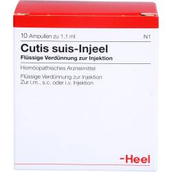 Cutis suis Injeel Ampullen 10 St
