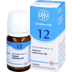 Biochemie Dhu 12 Calcium sulfuricum D 6 Tabletten 80 St