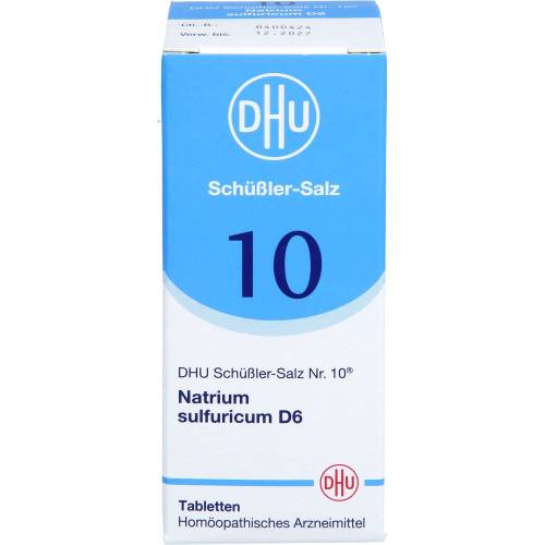 Biochemie Dhu 10 Natrium sulfuricum D 6 Tabletten 80 St