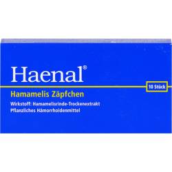 Haenal Hamamelis Zäpfchen 10 St