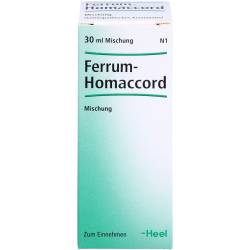 Ferrum Homaccord Tropfen 30 ml