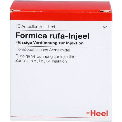 Formica Rufa Injeel Ampullen 10 St
