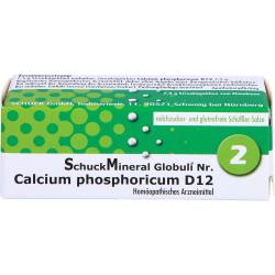 Schuckmineral Globuli 2 Calcium phosphoricum D 12 7,5 g