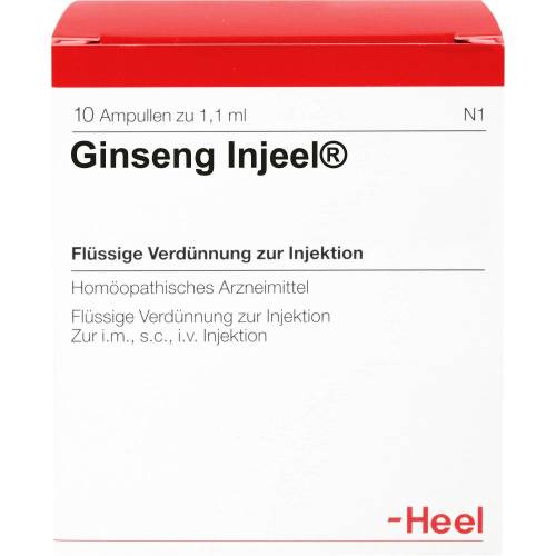 Ginseng Injeel Ampullen 10 St