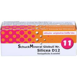 Schuckmineral Globuli 11 Silicea D12 7,5 g