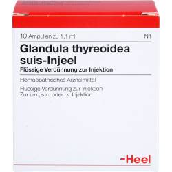 Glandula Thyreoidea suis Injeel Ampullen 10 St