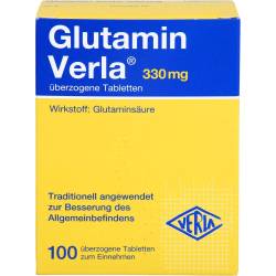 Glutamin Verla überzogene Tabletten 100 St