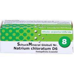 Schuckmineral Globuli 8 Natrium chloratum D6 7,5 g